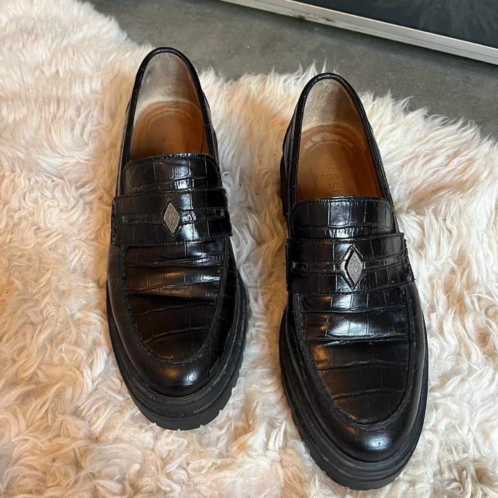 BA&SH LEATHER LOAFERS Size 38